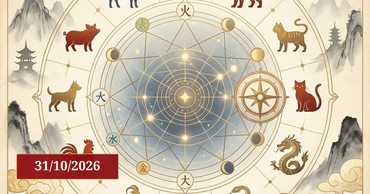 Tử vi hàng ngày 12 con giáp 31/10/2026