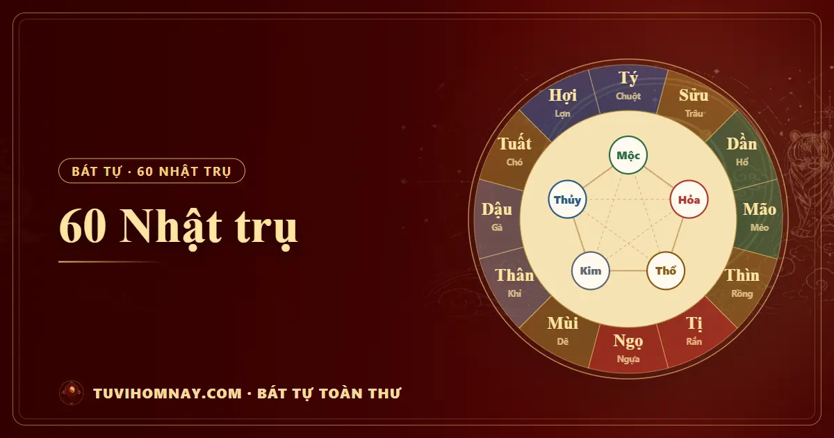 60 Nhật trụ — Bát tự toàn thư