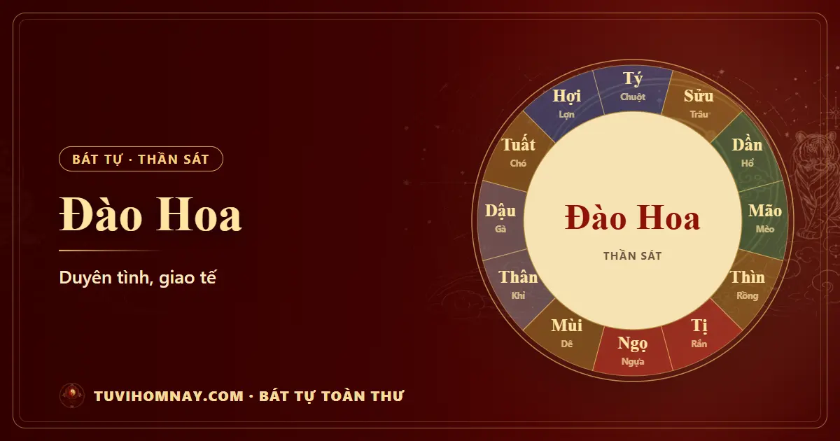Đào Hoa trong Bát tự — Bát tự toàn thư