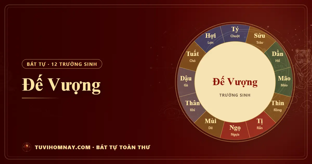 Đế Vượng trong 12 trường sinh Bát tự — Bát tự toàn thư