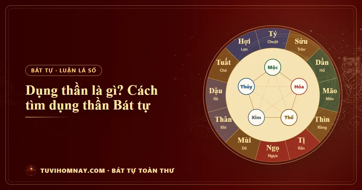 Dụng thần là gì? Cách tìm dụng thần Bát tự — Bát tự toàn thư