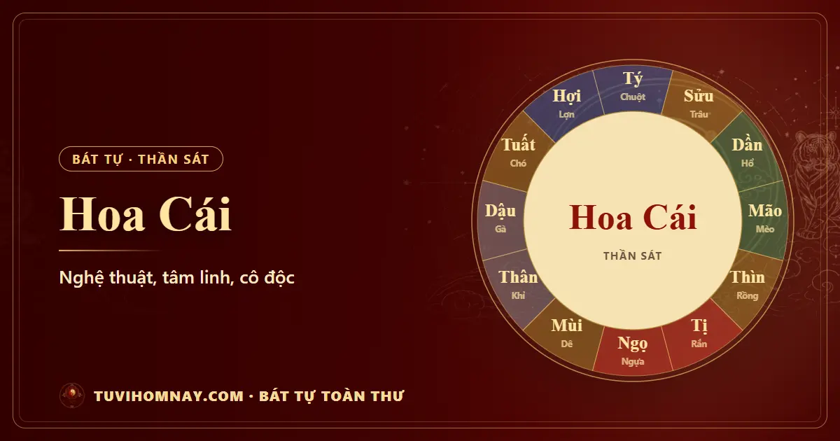 Hoa Cái trong Bát tự — Bát tự toàn thư
