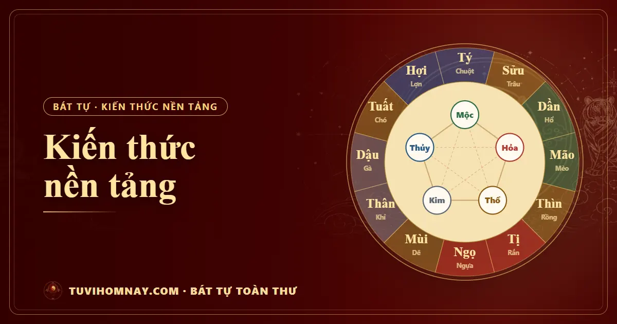 Kiến thức nền tảng — Bát tự toàn thư