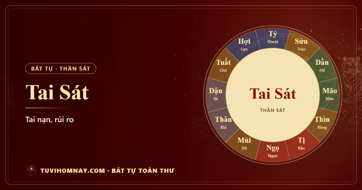 Tai Sát trong Bát tự — Bát tự toàn thư