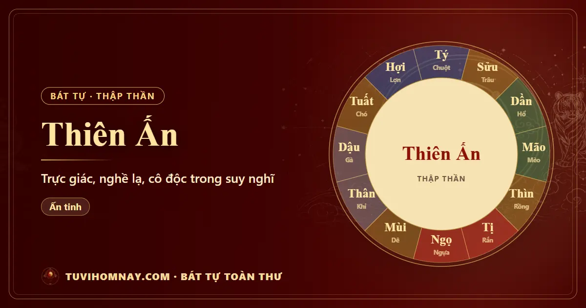 Thiên Ấn (Kiêu Ấn) trong Bát tự — Bát tự toàn thư