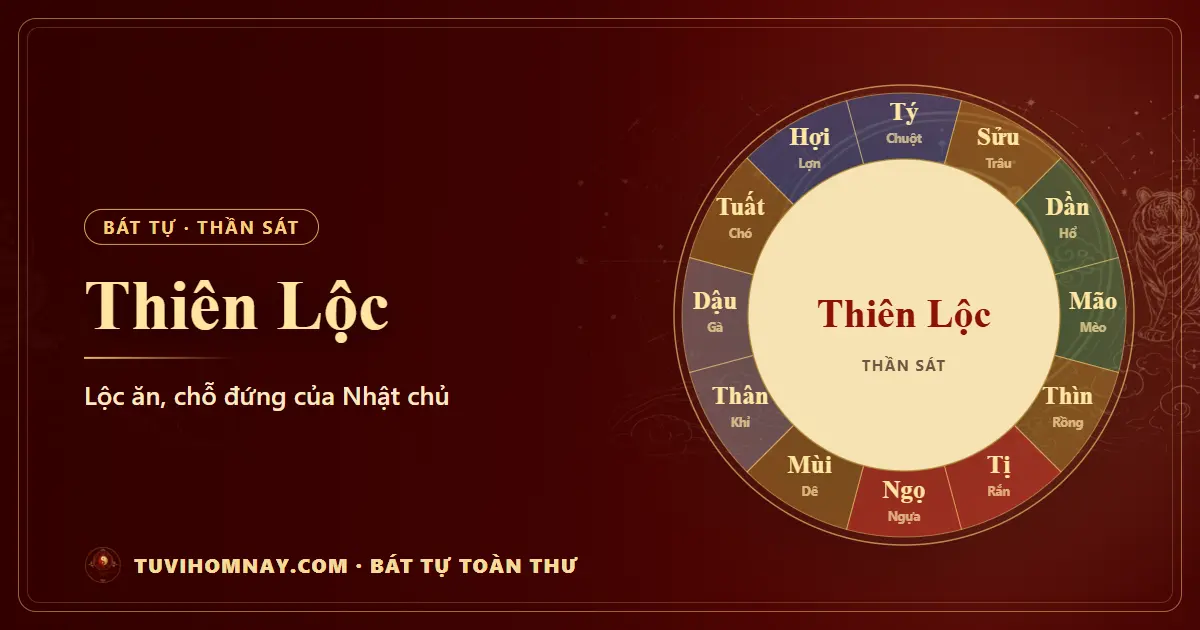 Thiên Lộc trong Bát tự — Bát tự toàn thư