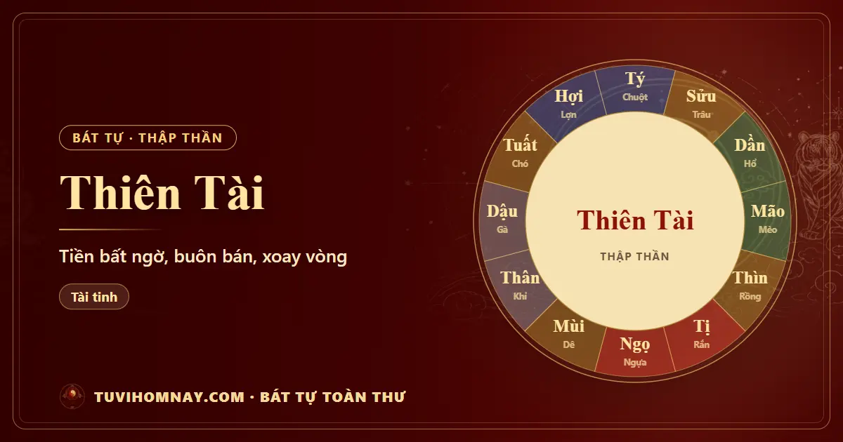 Thiên Tài trong Bát tự — Bát tự toàn thư