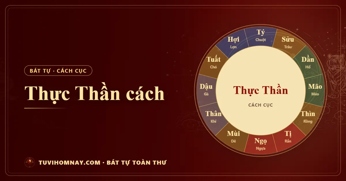 Thực Thần cách trong Bát tự — Bát tự toàn thư
