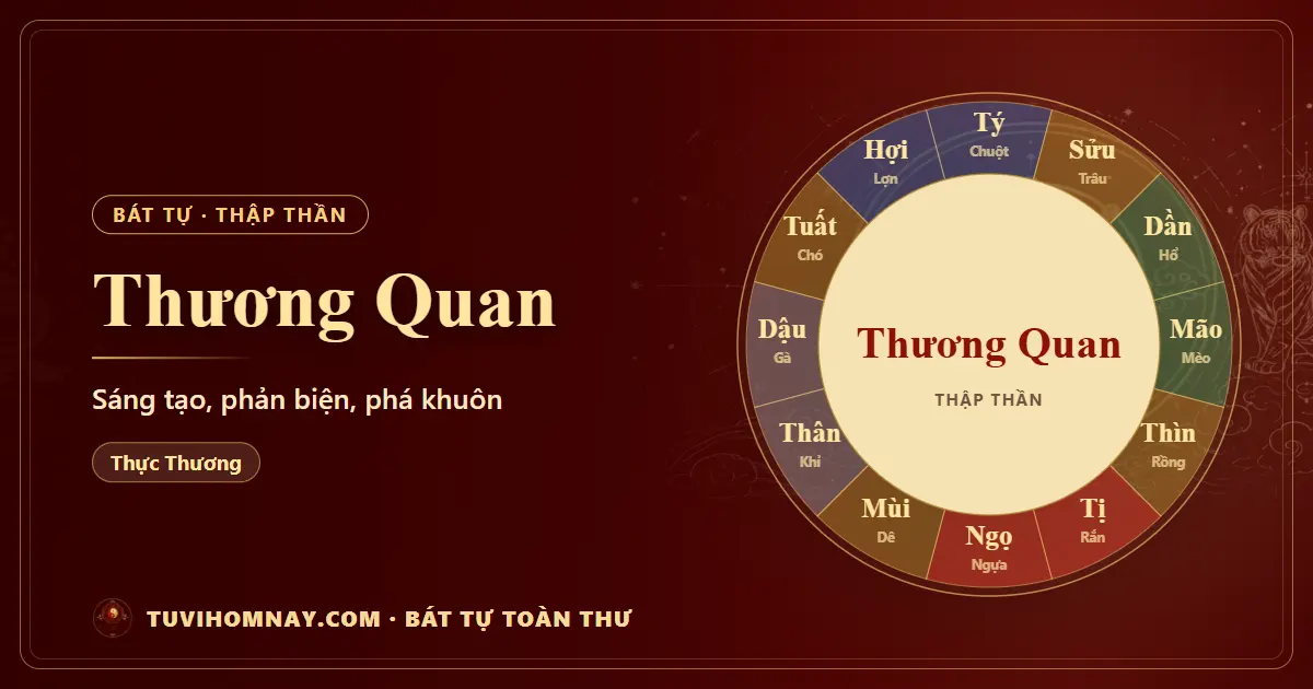 Thương Quan trong Bát tự — Bát tự toàn thư
