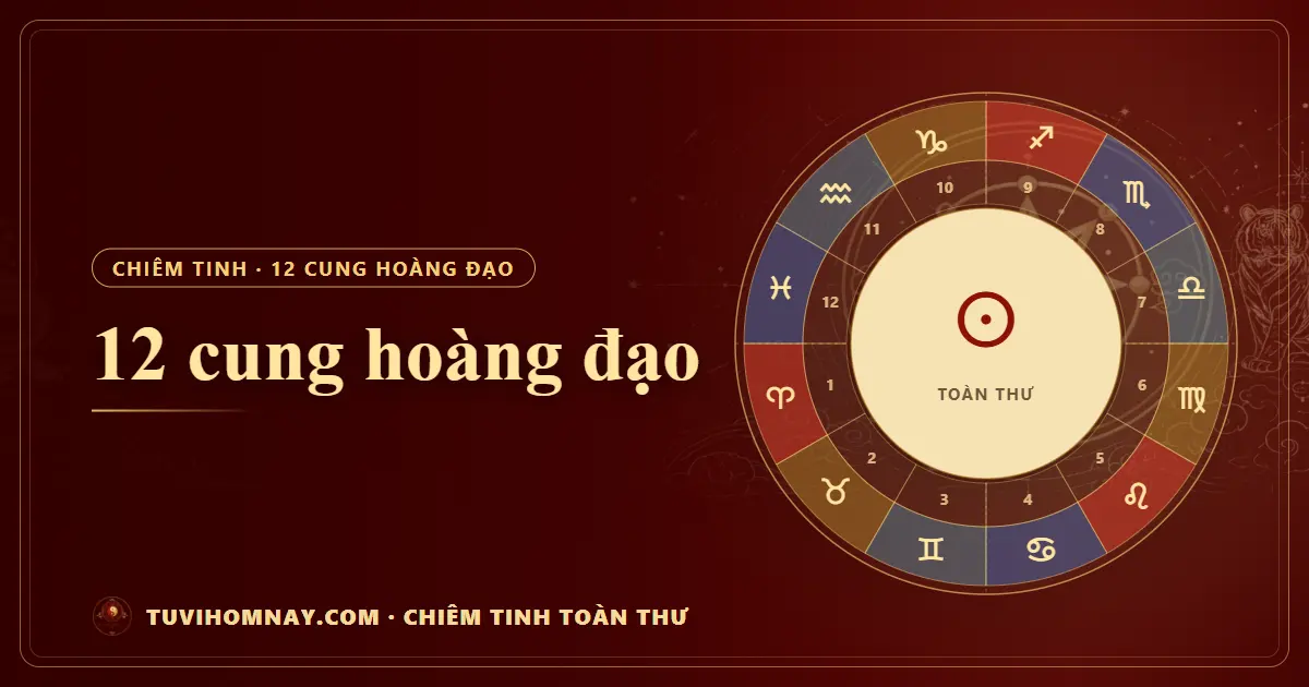 12 cung hoàng đạo — Chiêm tinh toàn thư