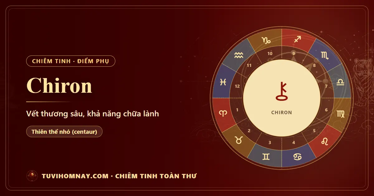 Chiron trong chiêm tinh: vết thương và cách chữa lành — Chiêm tinh toàn thư