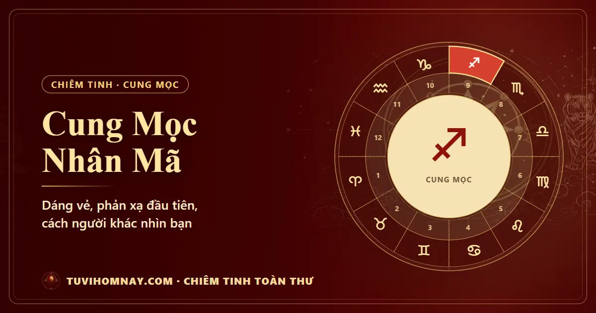 Cung Mọc Nhân Mã — Chiêm tinh toàn thư