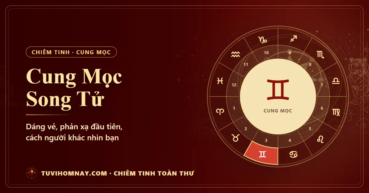 Cung Mọc Song Tử — Chiêm tinh toàn thư