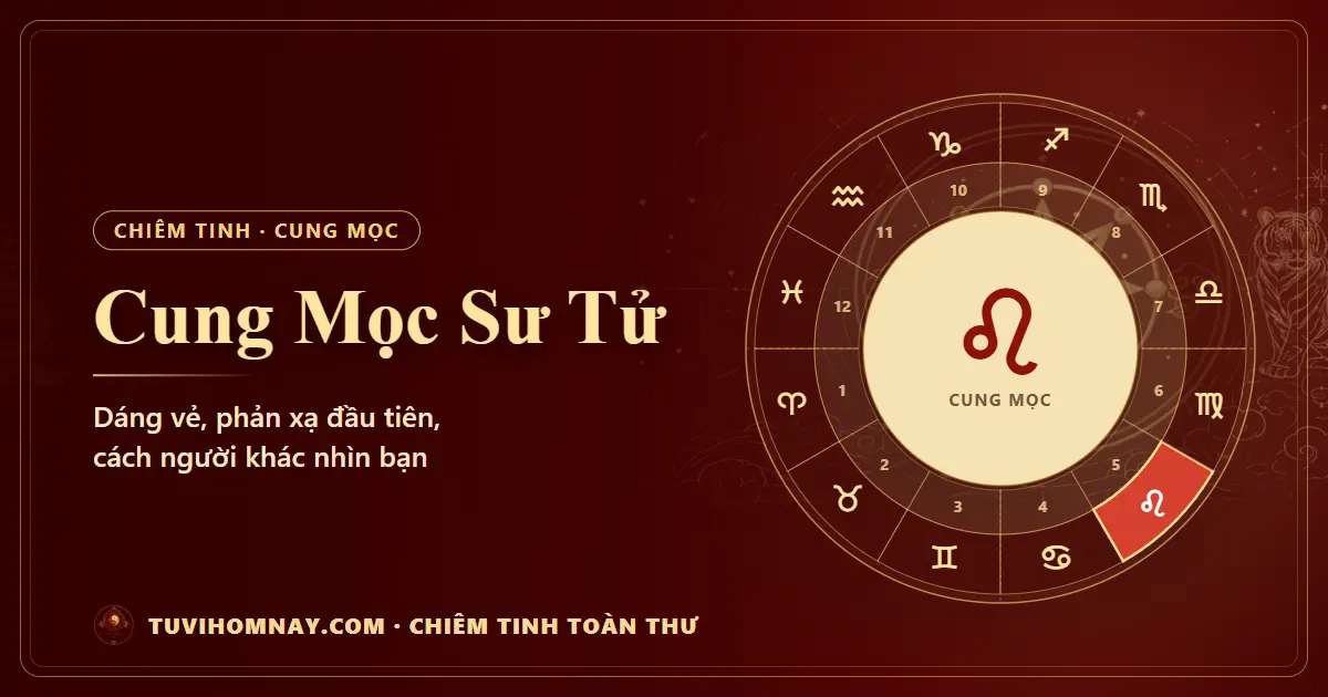 Cung Mọc Sư Tử — Chiêm tinh toàn thư