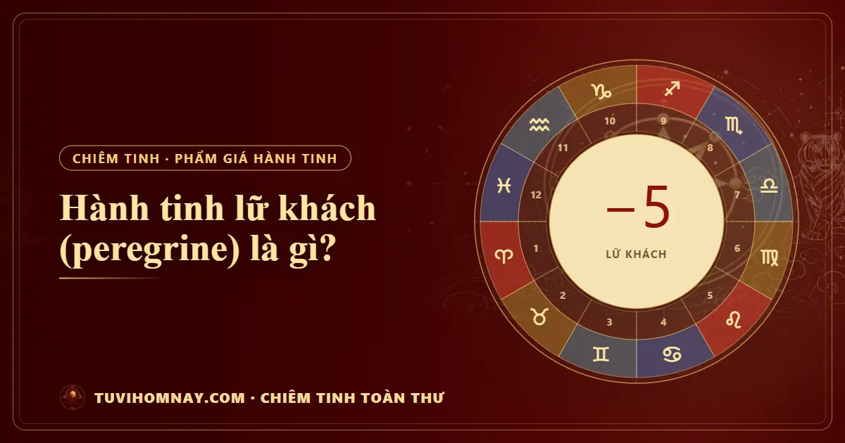 Hành tinh lữ khách (peregrine) là gì? — Chiêm tinh toàn thư