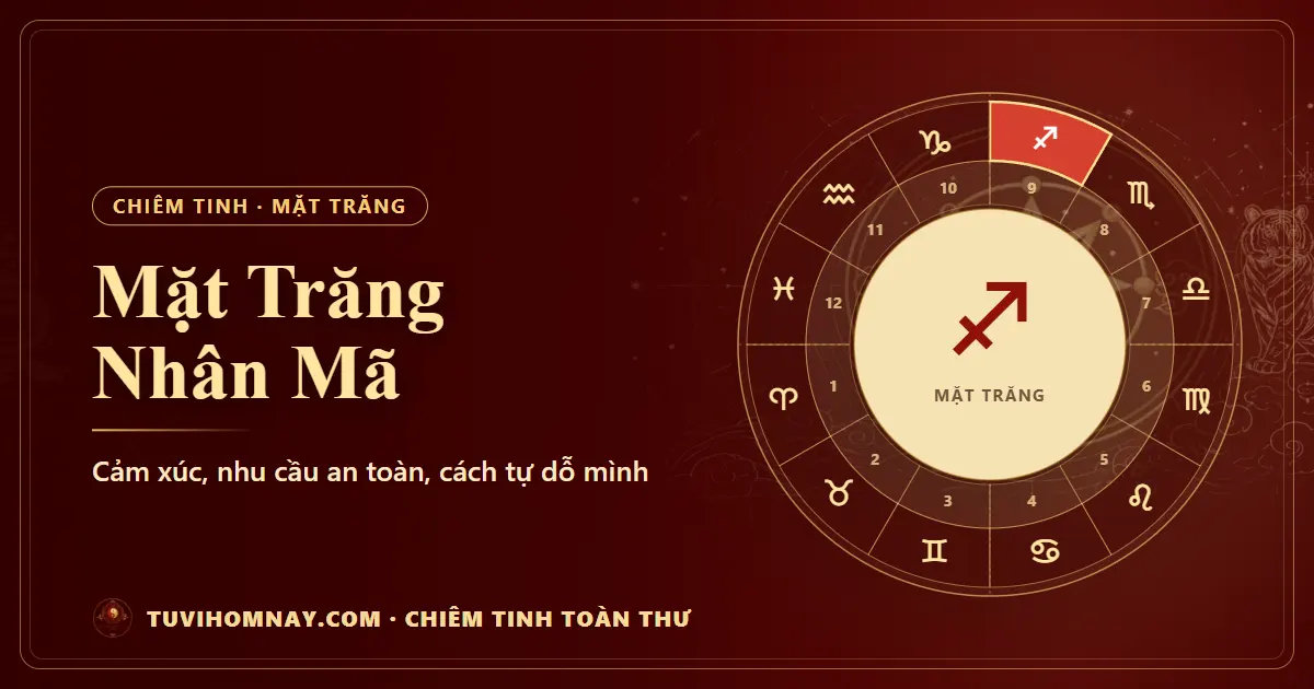 Mặt Trăng Nhân Mã — Chiêm tinh toàn thư