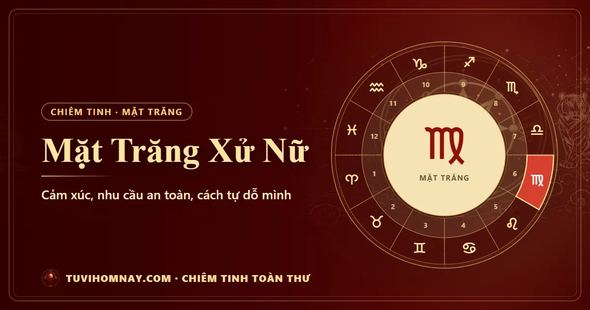 Mặt Trăng Xử Nữ — Chiêm tinh toàn thư