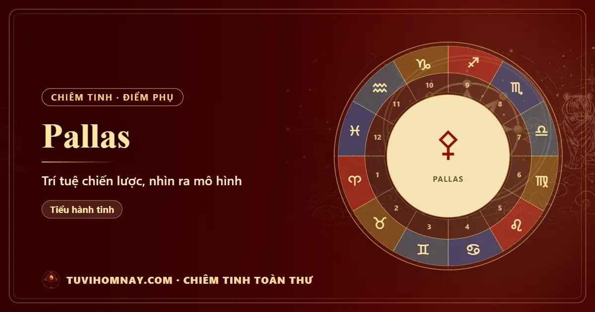 Pallas trong chiêm tinh: trí tuệ chiến lược — Chiêm tinh toàn thư