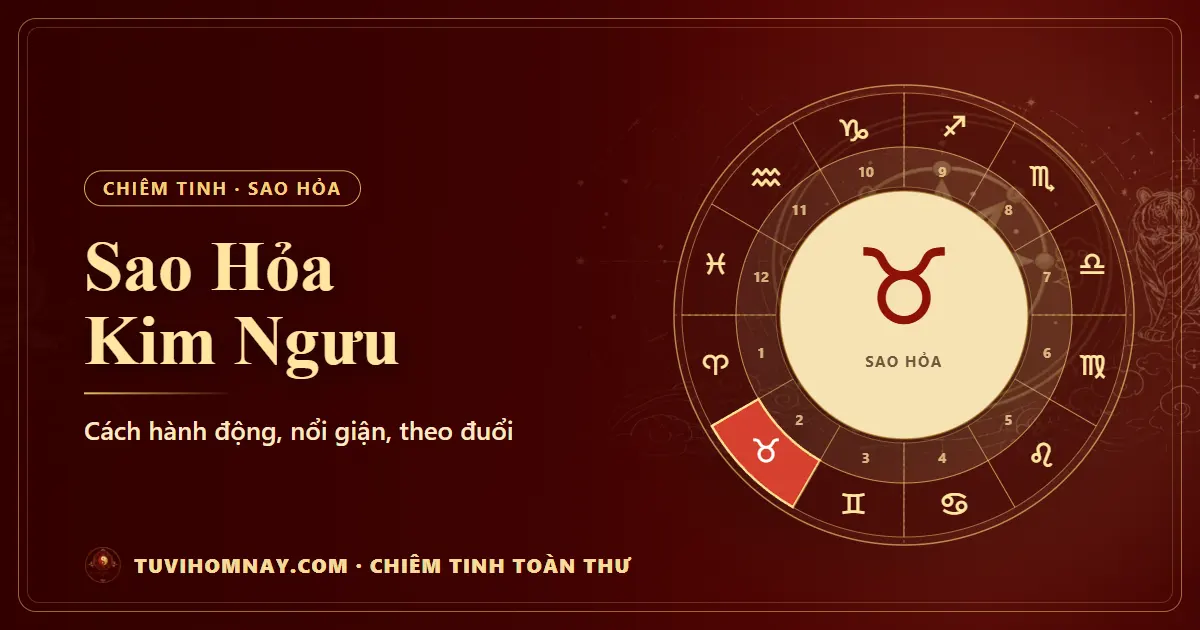 Sao Hỏa Kim Ngưu — Chiêm tinh toàn thư