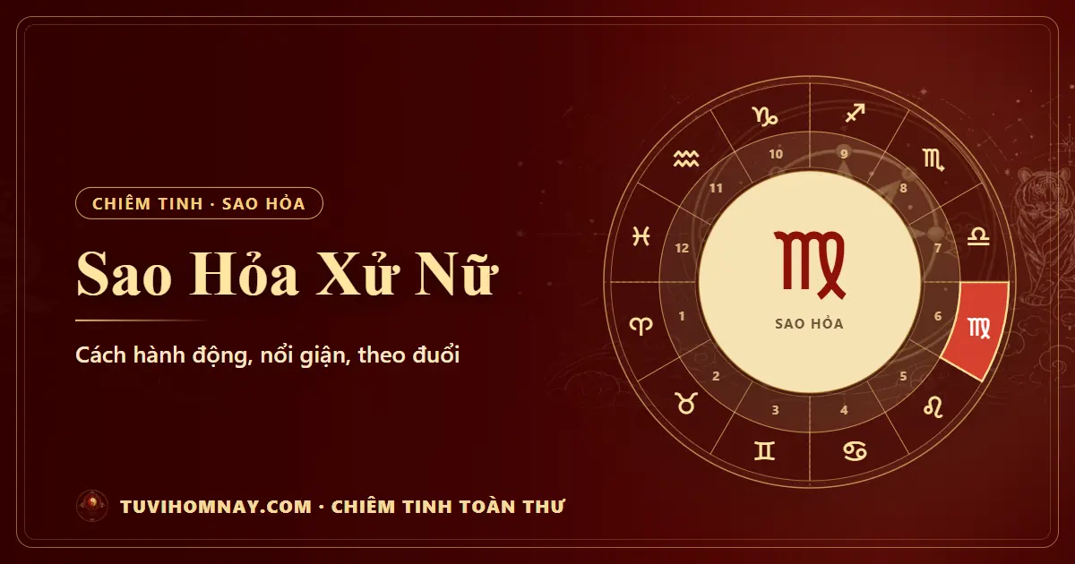 Sao Hỏa Xử Nữ — Chiêm tinh toàn thư