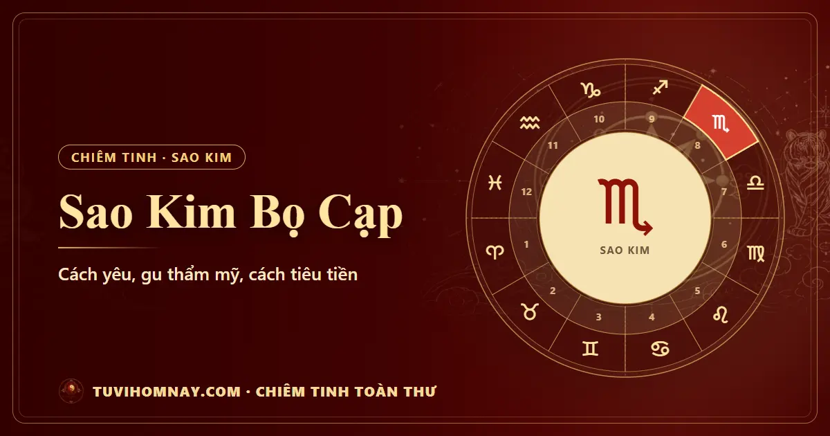 Sao Kim Bọ Cạp — Chiêm tinh toàn thư