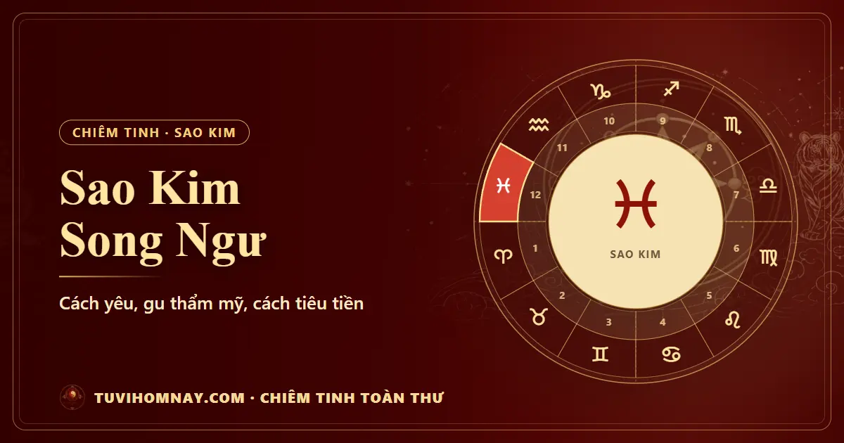 Sao Kim Song Ngư — Chiêm tinh toàn thư