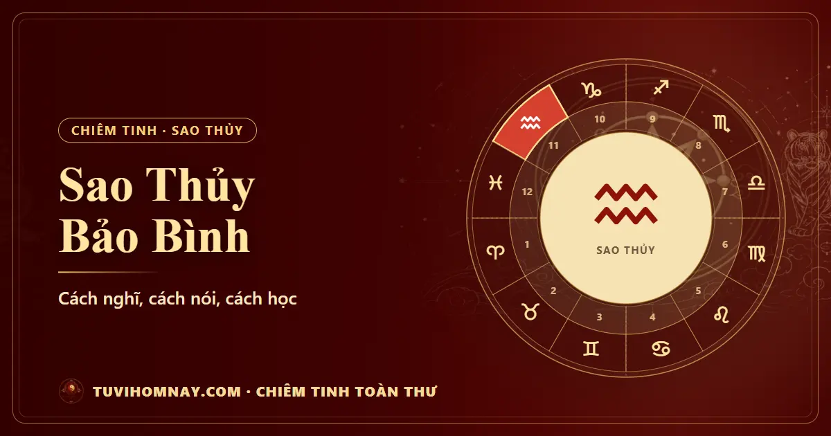 Sao Thủy Bảo Bình — Chiêm tinh toàn thư