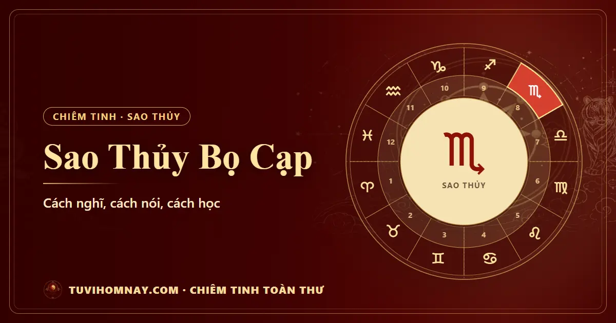 Sao Thủy Bọ Cạp — Chiêm tinh toàn thư