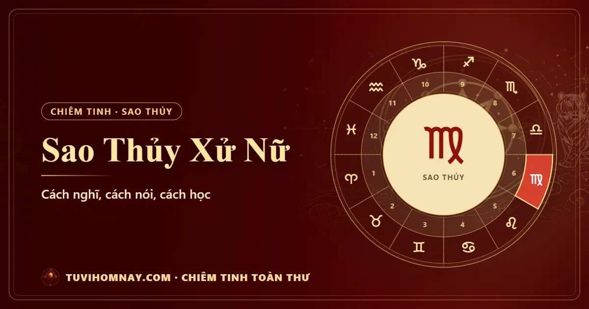 Sao Thủy Xử Nữ — Chiêm tinh toàn thư