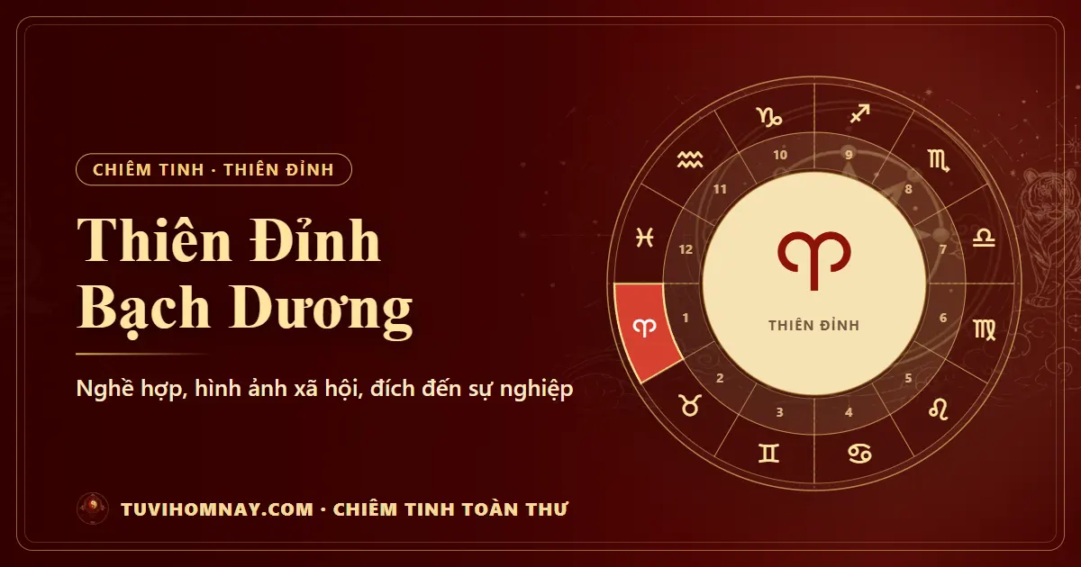Thiên Đỉnh Bạch Dương — Chiêm tinh toàn thư