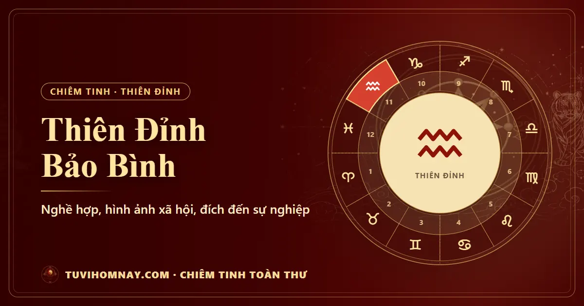 Thiên Đỉnh Bảo Bình — Chiêm tinh toàn thư