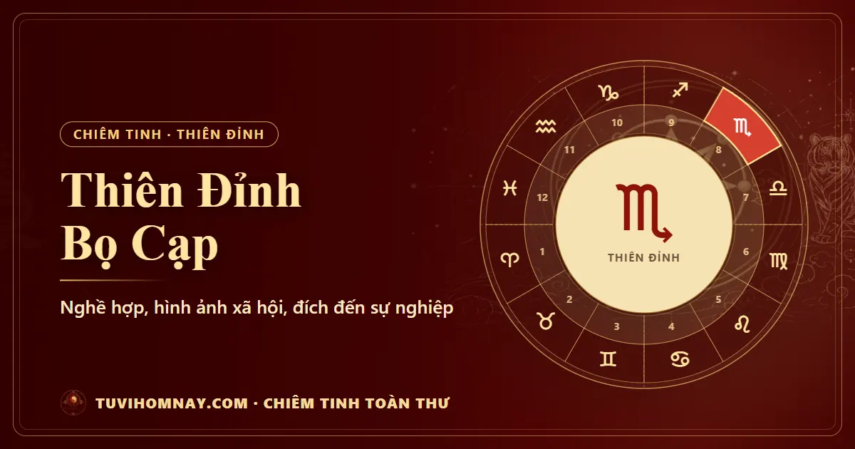 Thiên Đỉnh Bọ Cạp — Chiêm tinh toàn thư