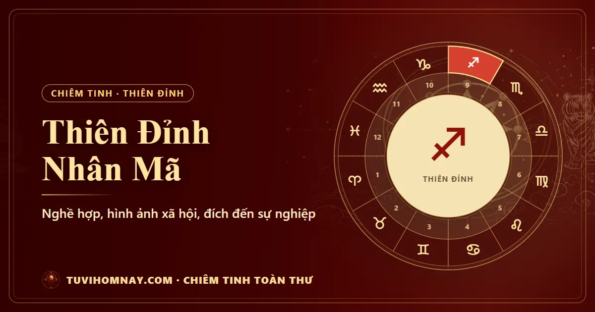 Thiên Đỉnh Nhân Mã — Chiêm tinh toàn thư