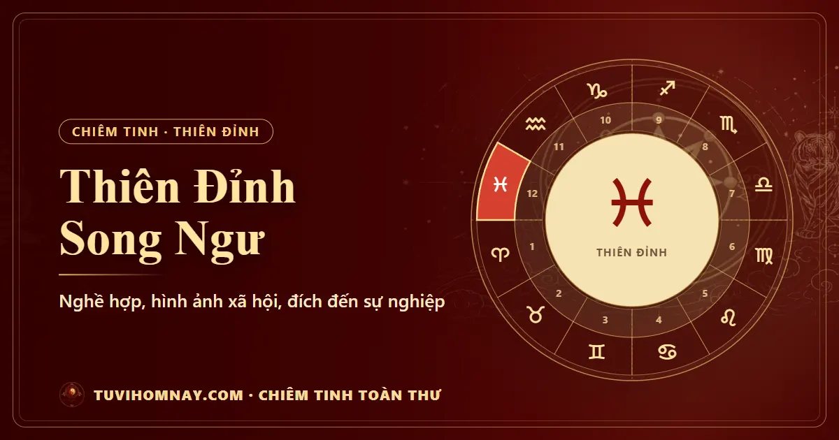 Thiên Đỉnh Song Ngư — Chiêm tinh toàn thư
