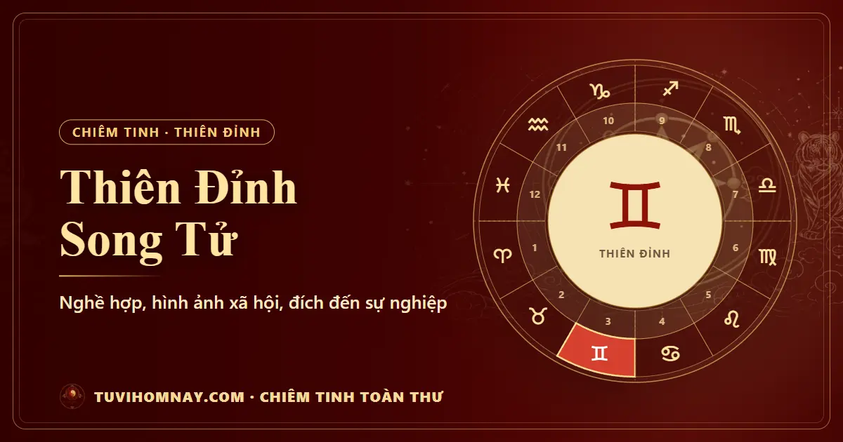 Thiên Đỉnh Song Tử — Chiêm tinh toàn thư