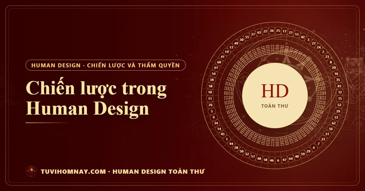 Chiến lược trong Human Design — Human Design toàn thư