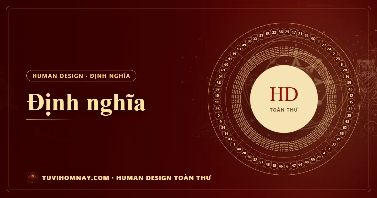 Định nghĩa — Human Design toàn thư