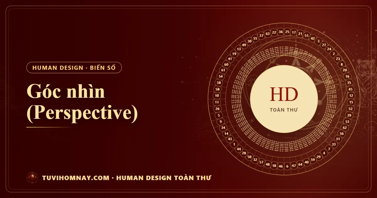Góc nhìn (Perspective) — Human Design toàn thư