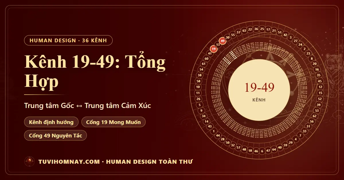 Kênh 19-49: Tổng Hợp — Human Design toàn thư