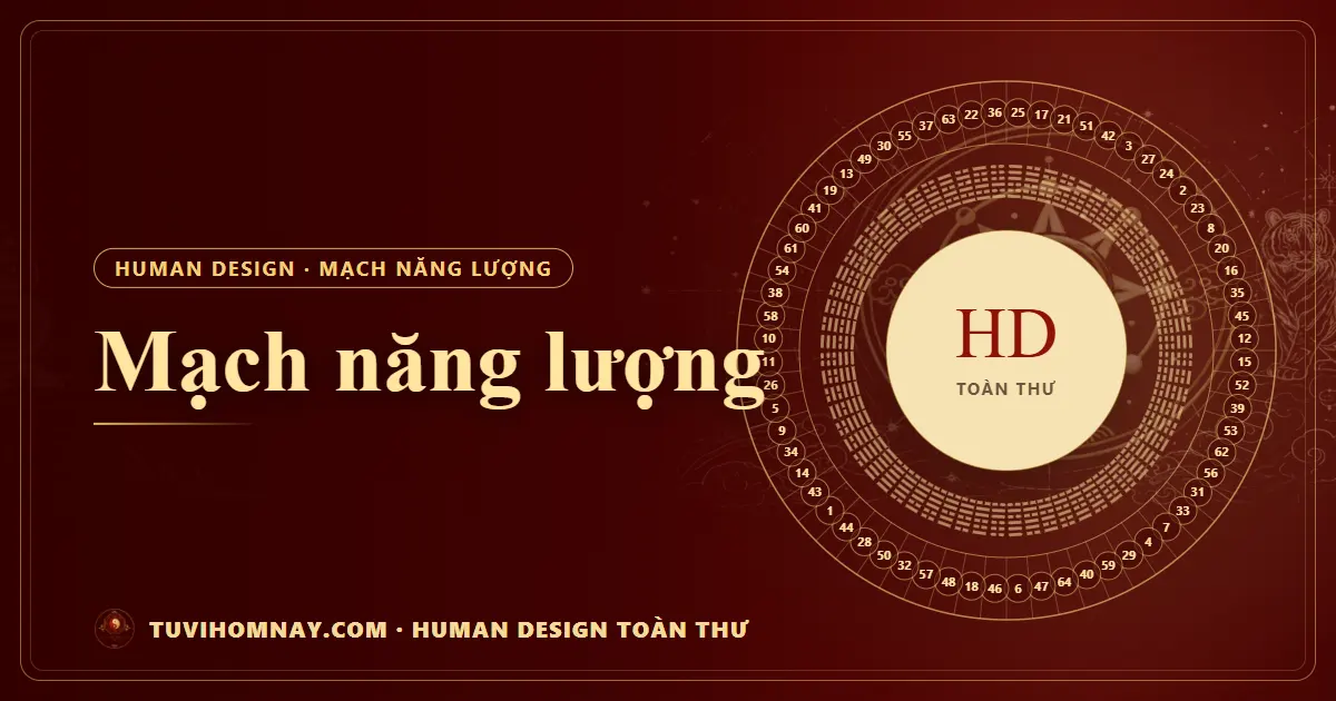 Mạch năng lượng — Human Design toàn thư