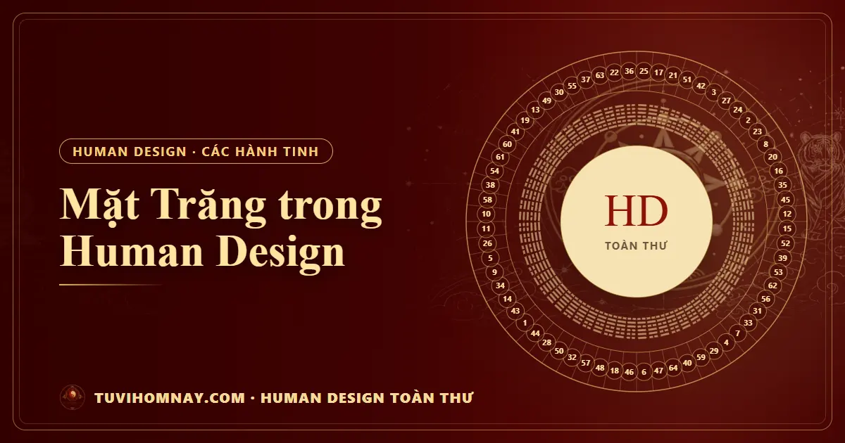 Mặt Trăng trong Human Design — Human Design toàn thư
