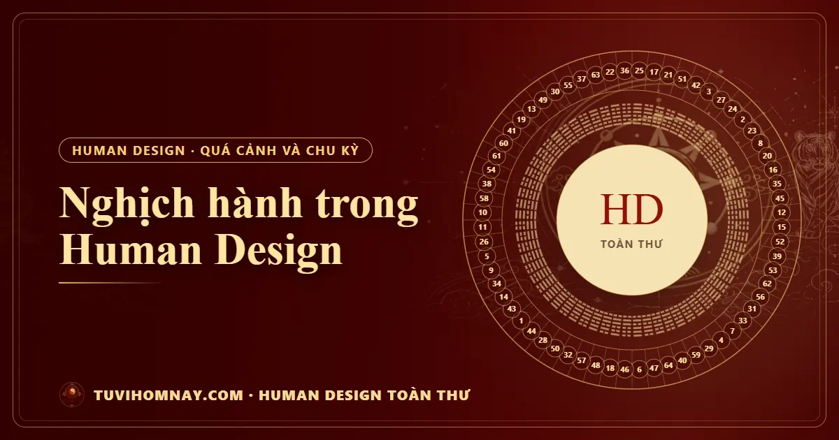 Nghịch hành trong Human Design — Human Design toàn thư
