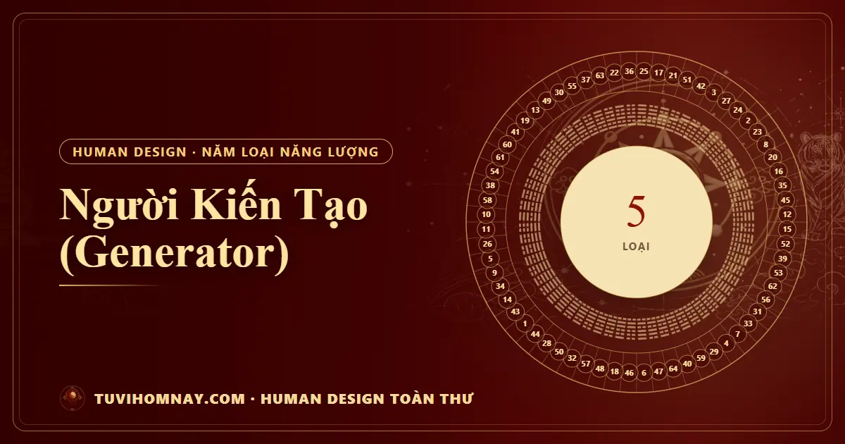 Người Kiến Tạo (Generator) — Human Design toàn thư