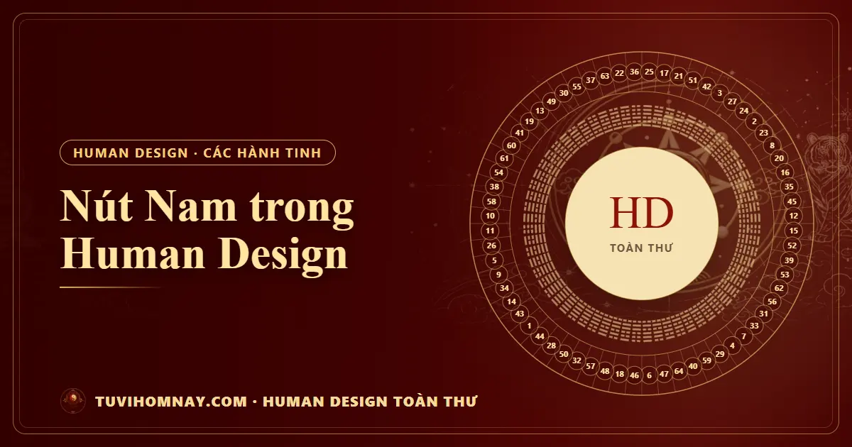 Nút Nam trong Human Design — Human Design toàn thư