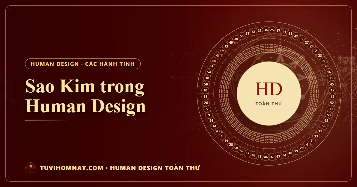 Sao Kim trong Human Design — Human Design toàn thư