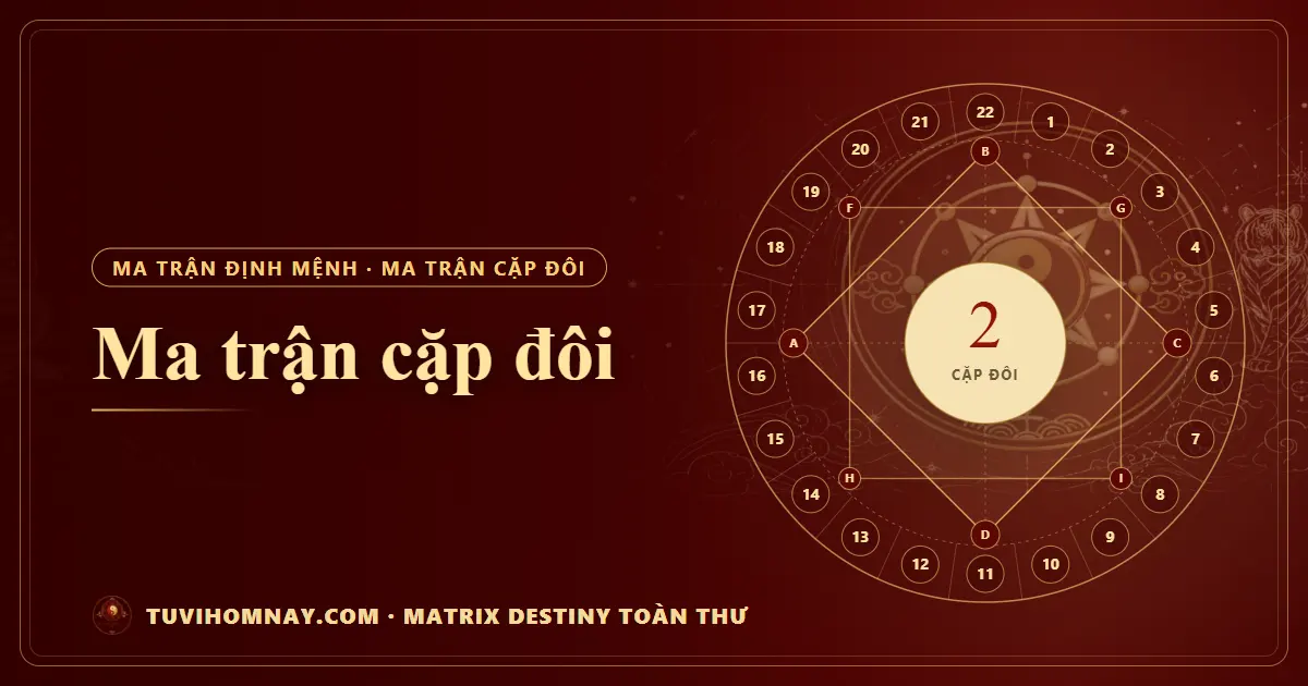 Ma trận cặp đôi — Matrix Destiny toàn thư