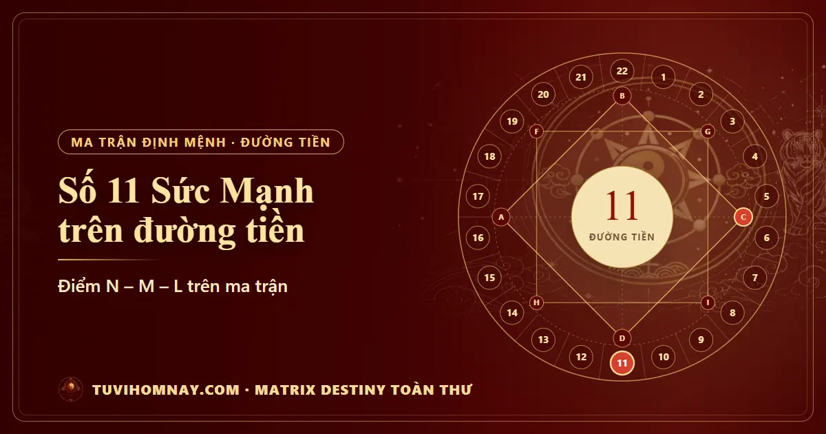 Số 11 (Sức Mạnh) trên đường tiền — Matrix Destiny toàn thư