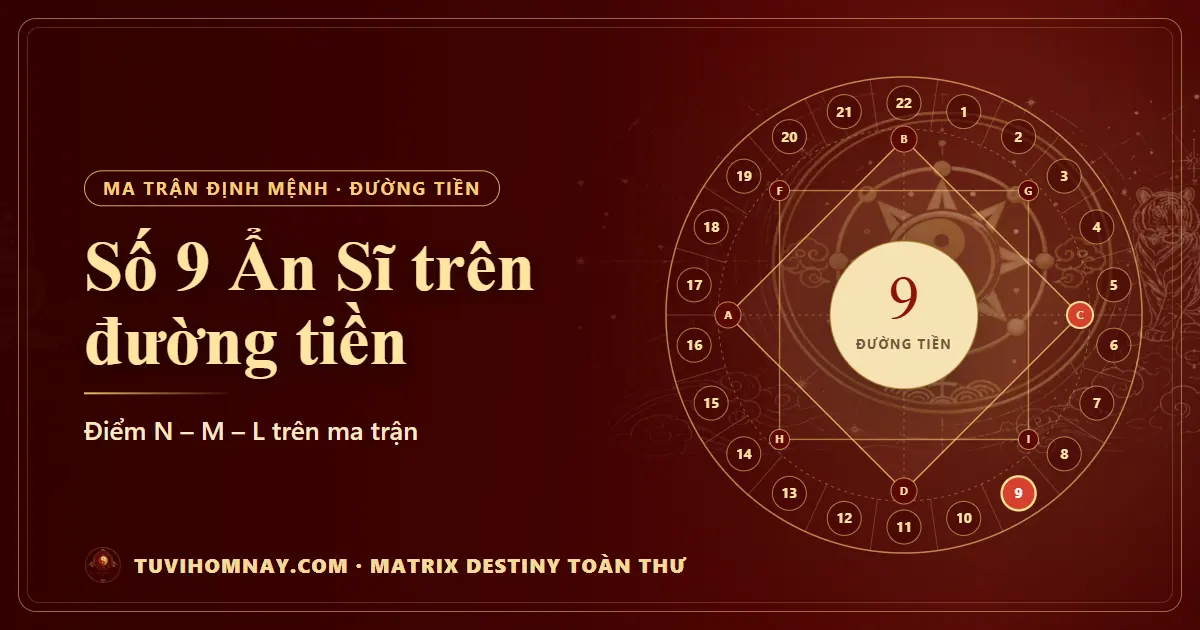 Số 9 (Ẩn Sĩ) trên đường tiền — Matrix Destiny toàn thư