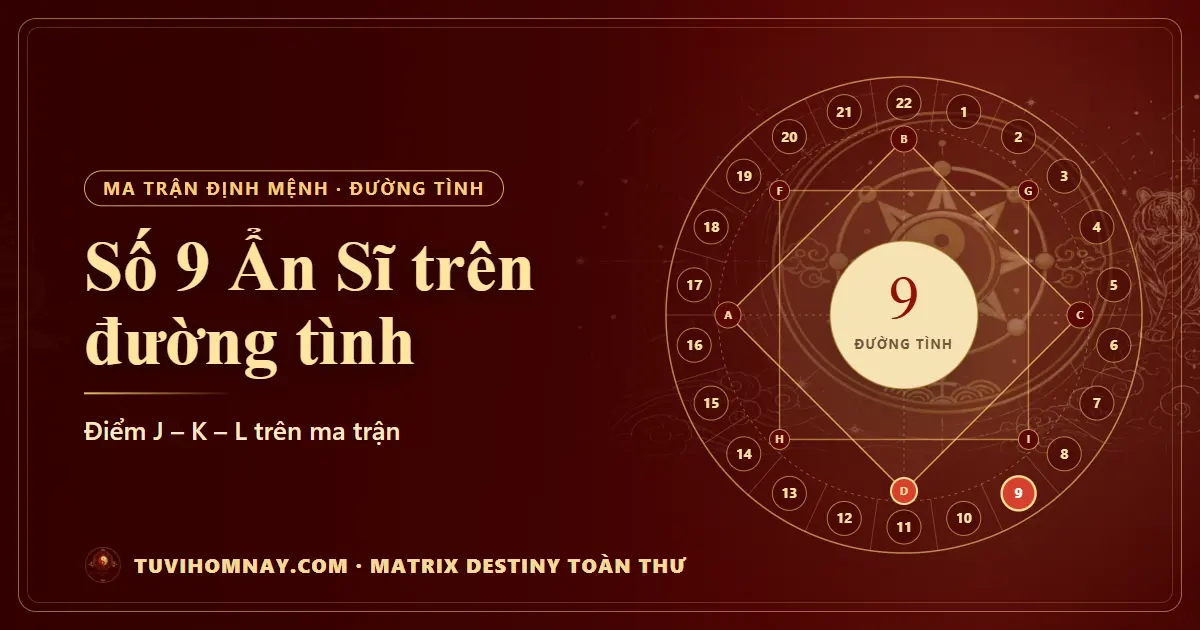 Số 9 (Ẩn Sĩ) trên đường tình — Matrix Destiny toàn thư