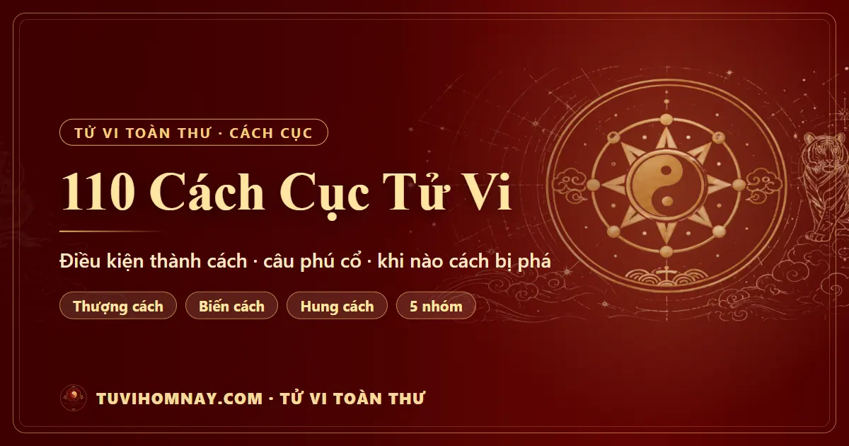 Cách Mệnh Lý Phùng Không — cách cục Tử Vi